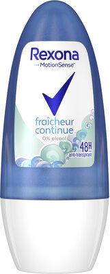 Rexona Déodorant Femme Bille Antibactérien Fraicheur Continue 50ml