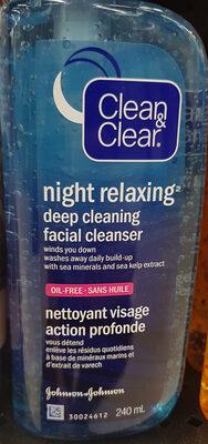 Clean & Clear Sữa rửa mặt dịu nhẹ ban đêm