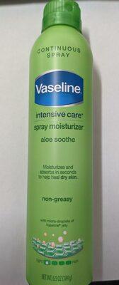 vaseline spray and go moisturizer