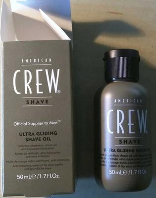 Crew Ultra Gliding Shave Oil - Dầu cạo râu trượt siêu mượt