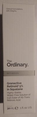 The Ordinary Tinh chất Granactive Retinoid 5% trong Squalane