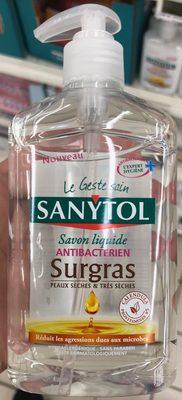Savon liquide antibactérien surgras