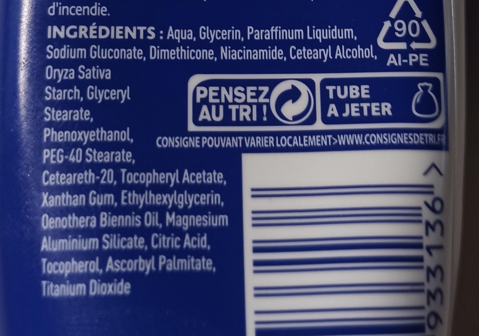 crème hydratante adoucissante