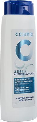 Shampoing et après-shampoing antipelliculaire 2 en 1