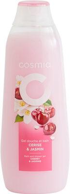 Gel douche et bain Cerise et Jasmin