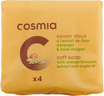 Savon doux à la fleur d'oranger et huile d'argan