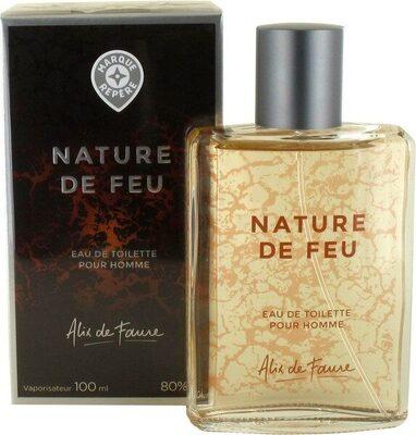 Eau de toilette nature de feu