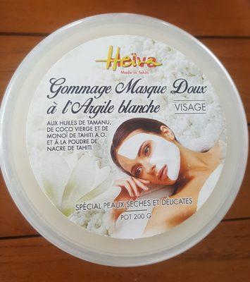 Heïva Mặt nạ gommage dịu nhẹ với đất sét trắng