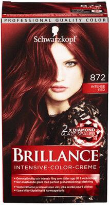 Brillance Hårfarge 872 Intense Red