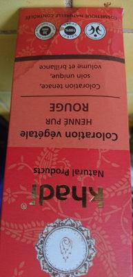 coloration végétale henné pur