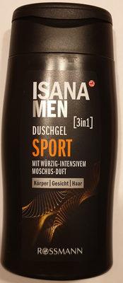 Isana Men Gel tắm thể thao 3in1