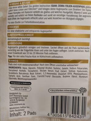 Folien-Augenpads