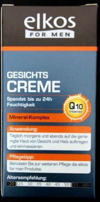 Elkos for Men Kem dưỡng da mặt