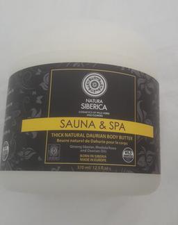 Natura Siberica Bơ dưỡng cơ thể dày đặc thiên nhiên Sauna & Spa