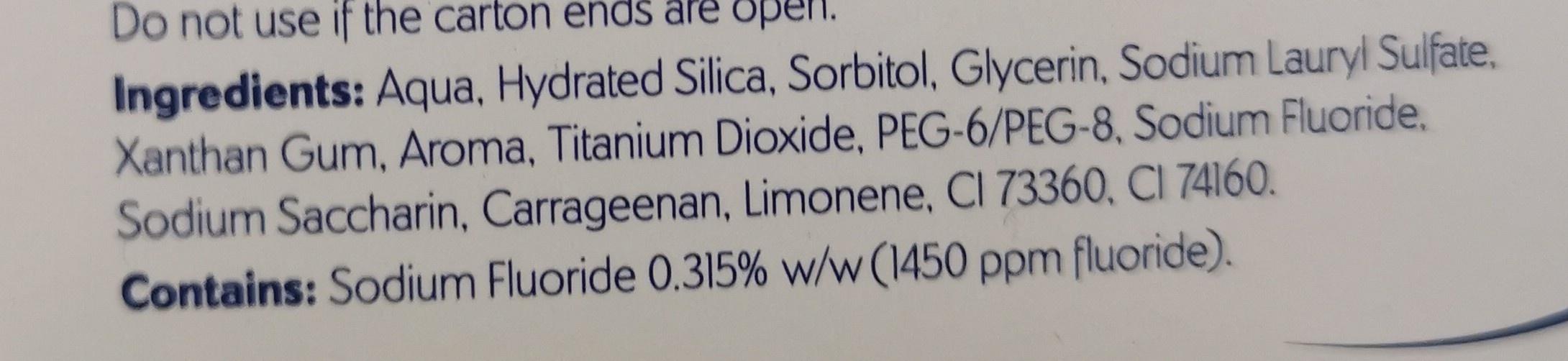 Aqua fresh triple protection