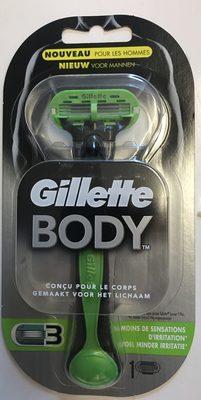Gillette Body Rasoir 3 lames