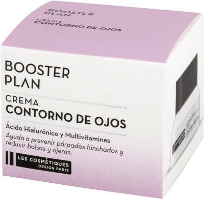 Crema para contorno de ojos booster plan