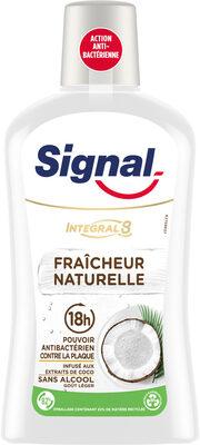 Signal Bain de Bouche Antibactérien Integral 8 Nature Elements Fraîcheur Naturelle 500ml