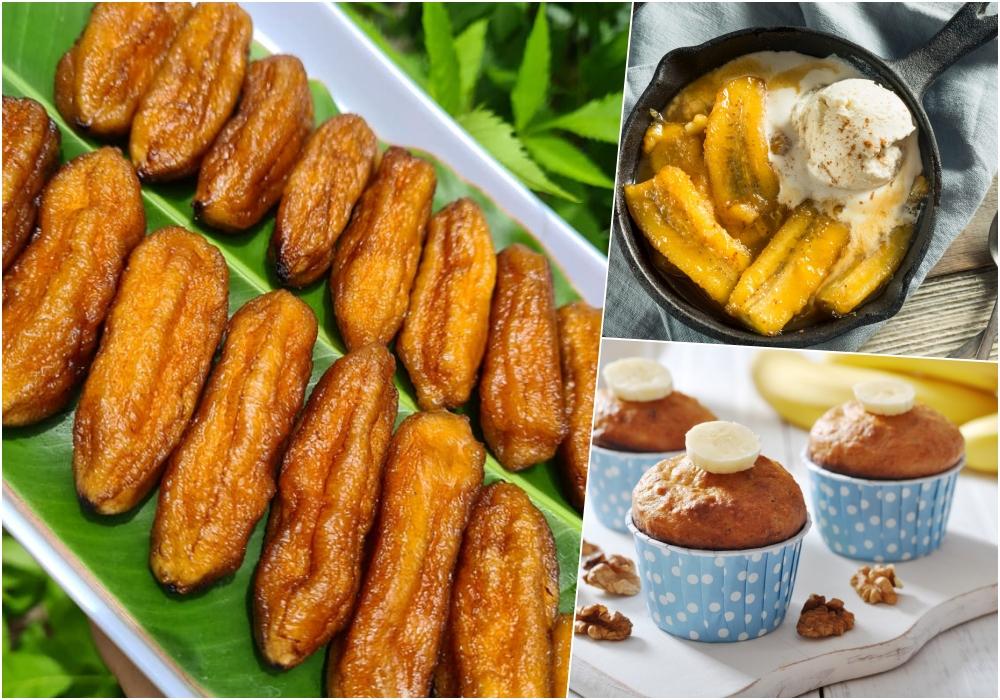 25 món ăn từ chuối chín đủ lựa chọn ăn vặt, ăn no, giải khát hấp dẫn