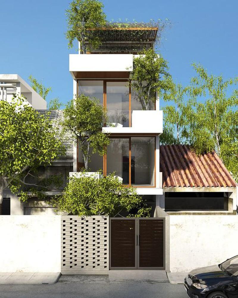 Giải pháp tránh nóng cho nhà hướng Tây