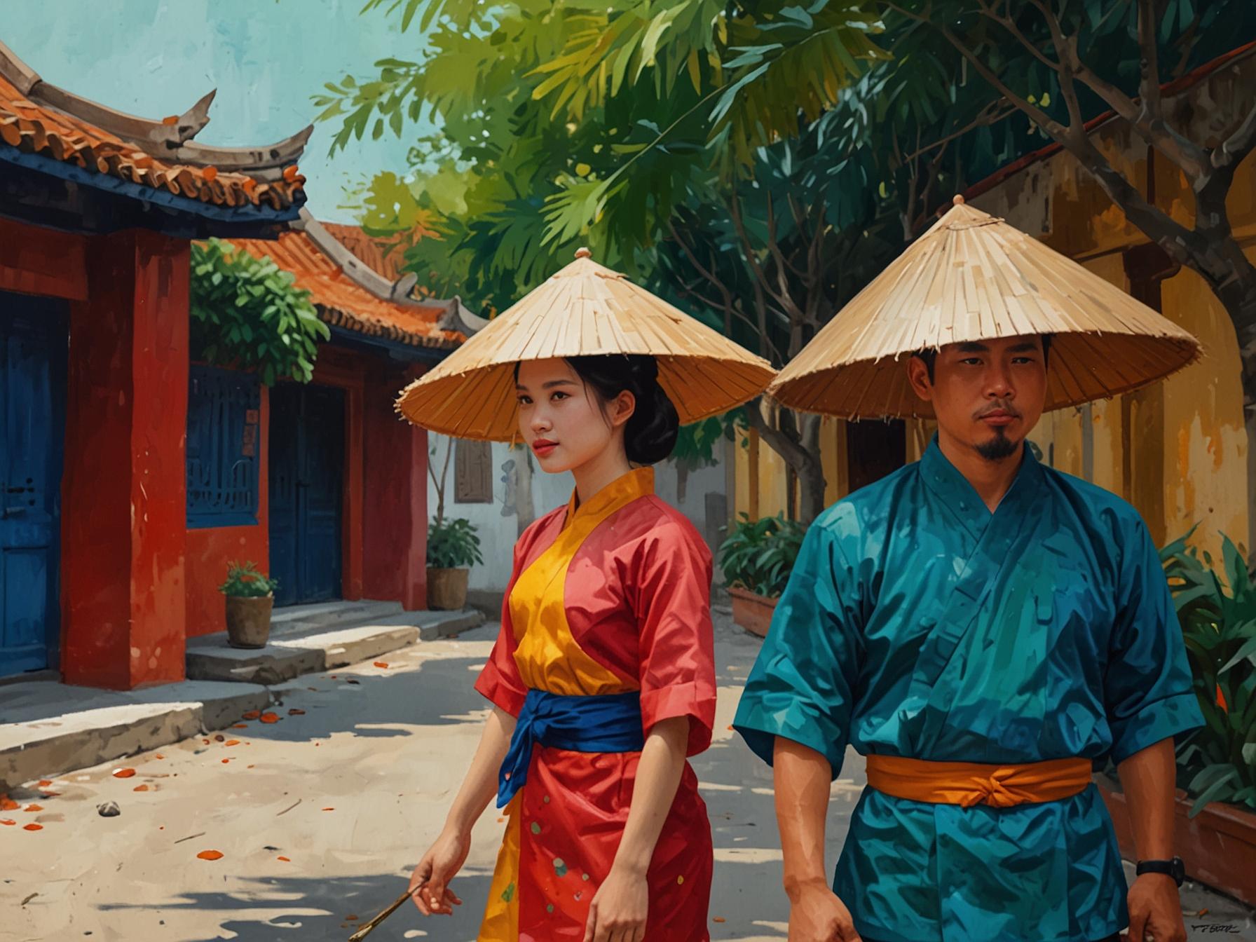 Tìm kiếm sắc màu trong nghệ thuật đương đại Việt Nam