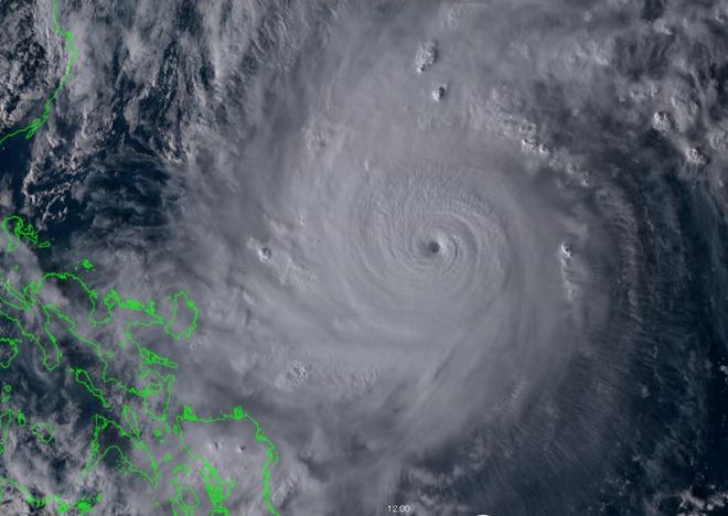 Siêu bão Goni sẽ có 2 giai đoạn giảm cấp