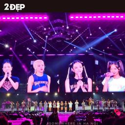 BLACKPINK thu hút hơn 64.000 khán giả tham gia concert ở SVĐ Mỹ Đình