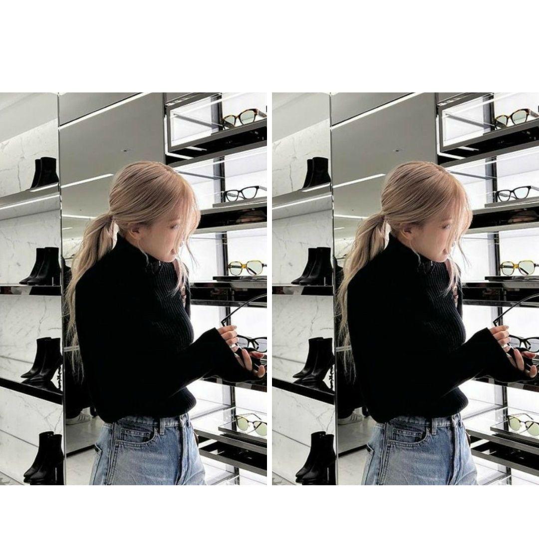 Rosé (BLACKPINK) gợi ý 4 bản phối cùng quần tây ống rộng hack dáng tuyệt đối