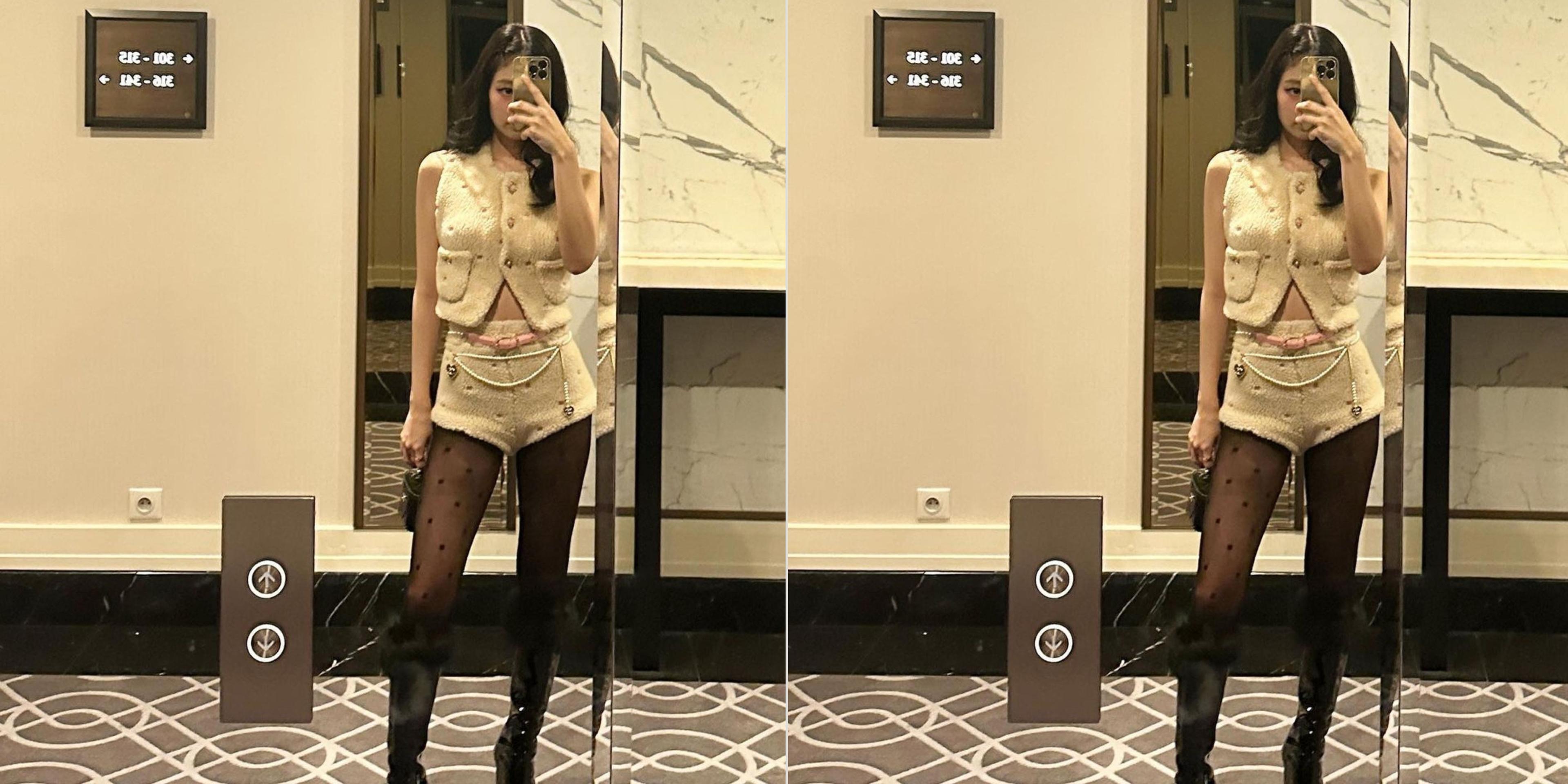 Cư dân mạng chê Jennie (BlackPink) mặc quần quá ngắn