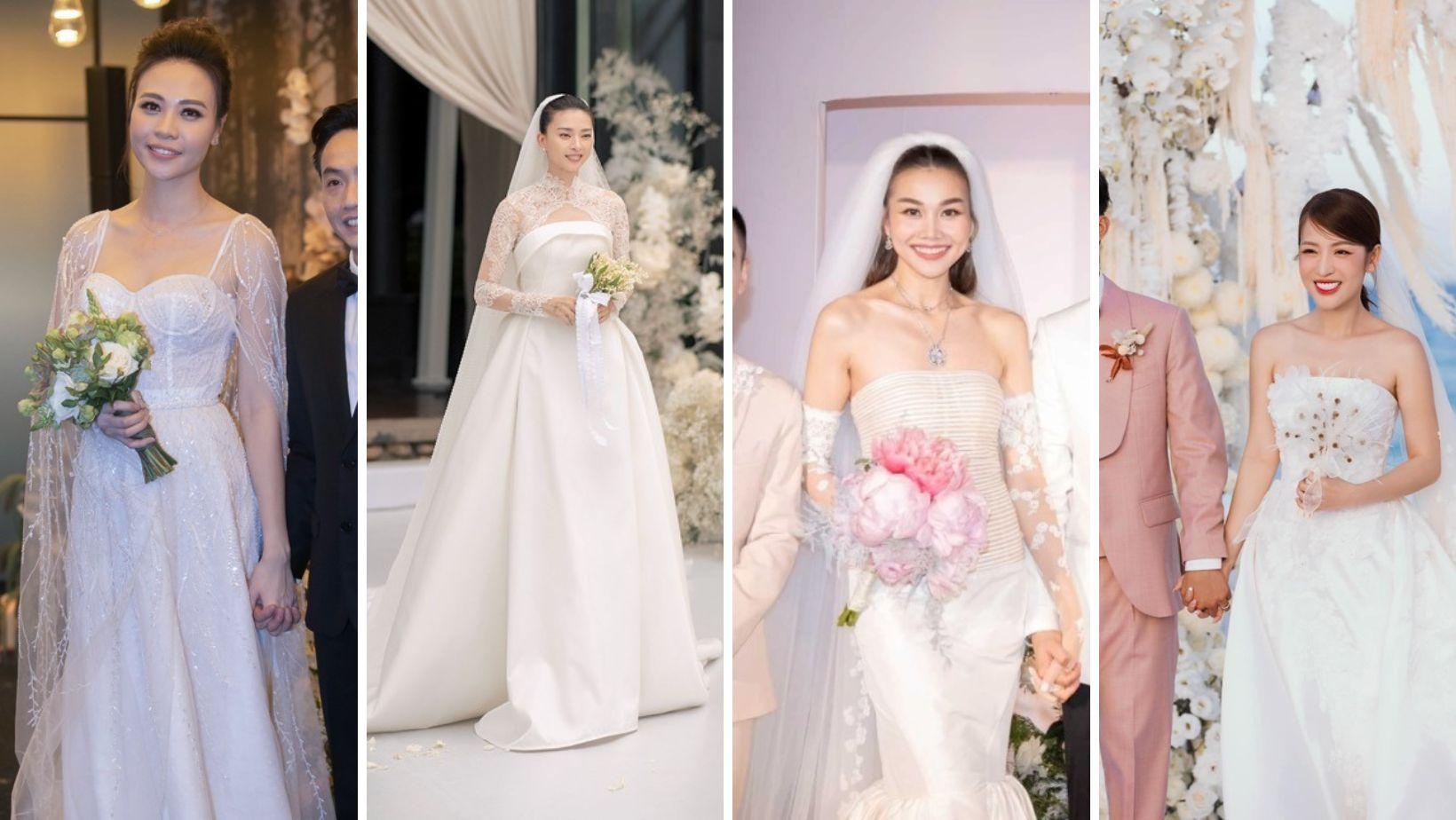 4 bó hoa cưới cầm tay đắt đỏ, độc đáo của sao Việt
