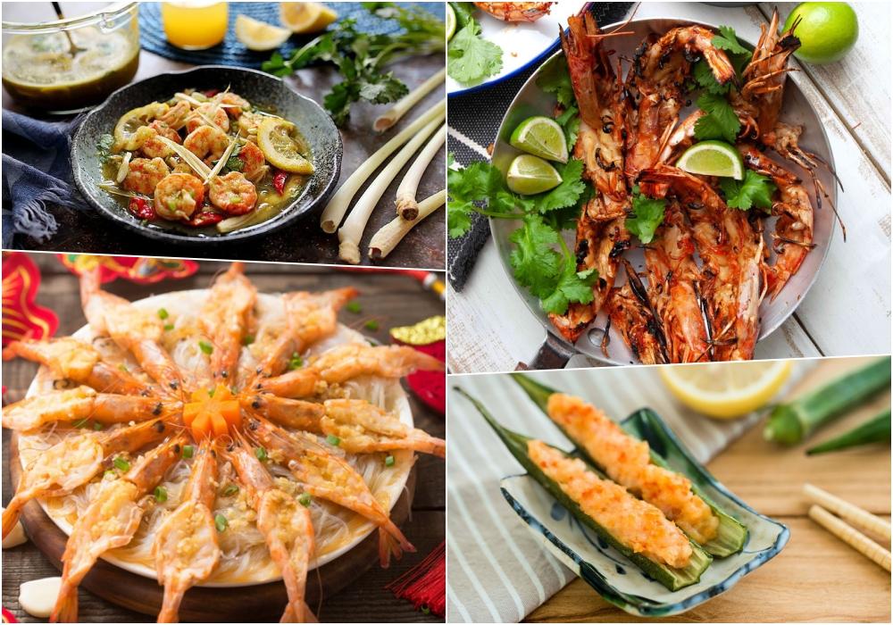 20 món ngon từ tôm đủ món từ dễ làm đến khó làm cho mâm cơm thêm hấp dẫn