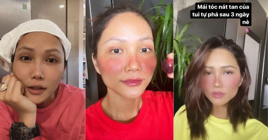 H'hen Niê đã làm gì với hai gò má của mình mà khiến fan "hú hồn"?