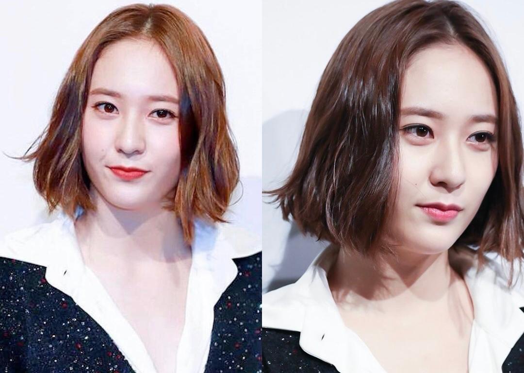 Xinh đẹp là vậy nhưng nhan sắc Krystal vẫn có lần thất bại trước tóc ngắn