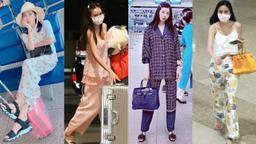 Lan Ngọc bị chê diện đồ ngủ ra sân bay nhưng dàn sao Việt này cũng xuề xoà chẳng kém