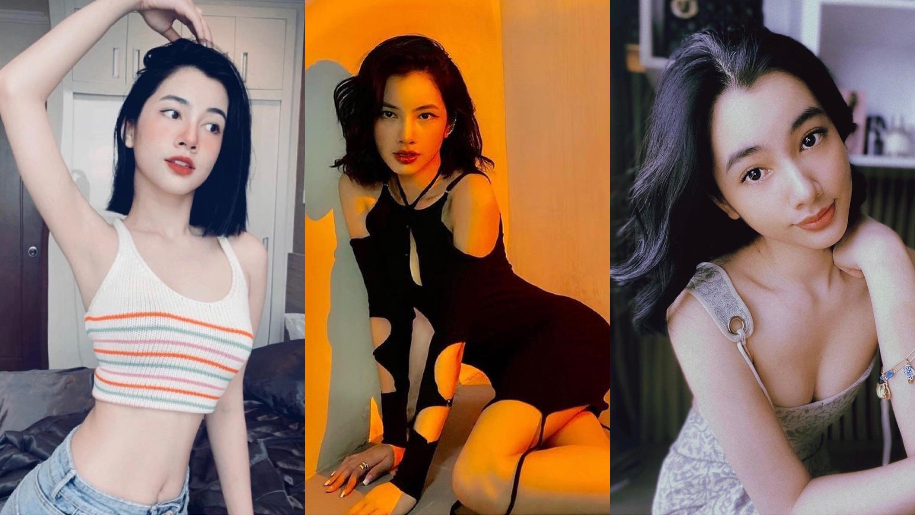 Chưa bước qua tuổi teen, Cẩm Đan đã thích ăn diện như phụ nữ trưởng thành