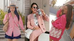 Trương Ngọc Ánh và dàn mỹ nhân Việt cùng "cưa sừng làm nghé" với trang phục màu hồng nổi bật