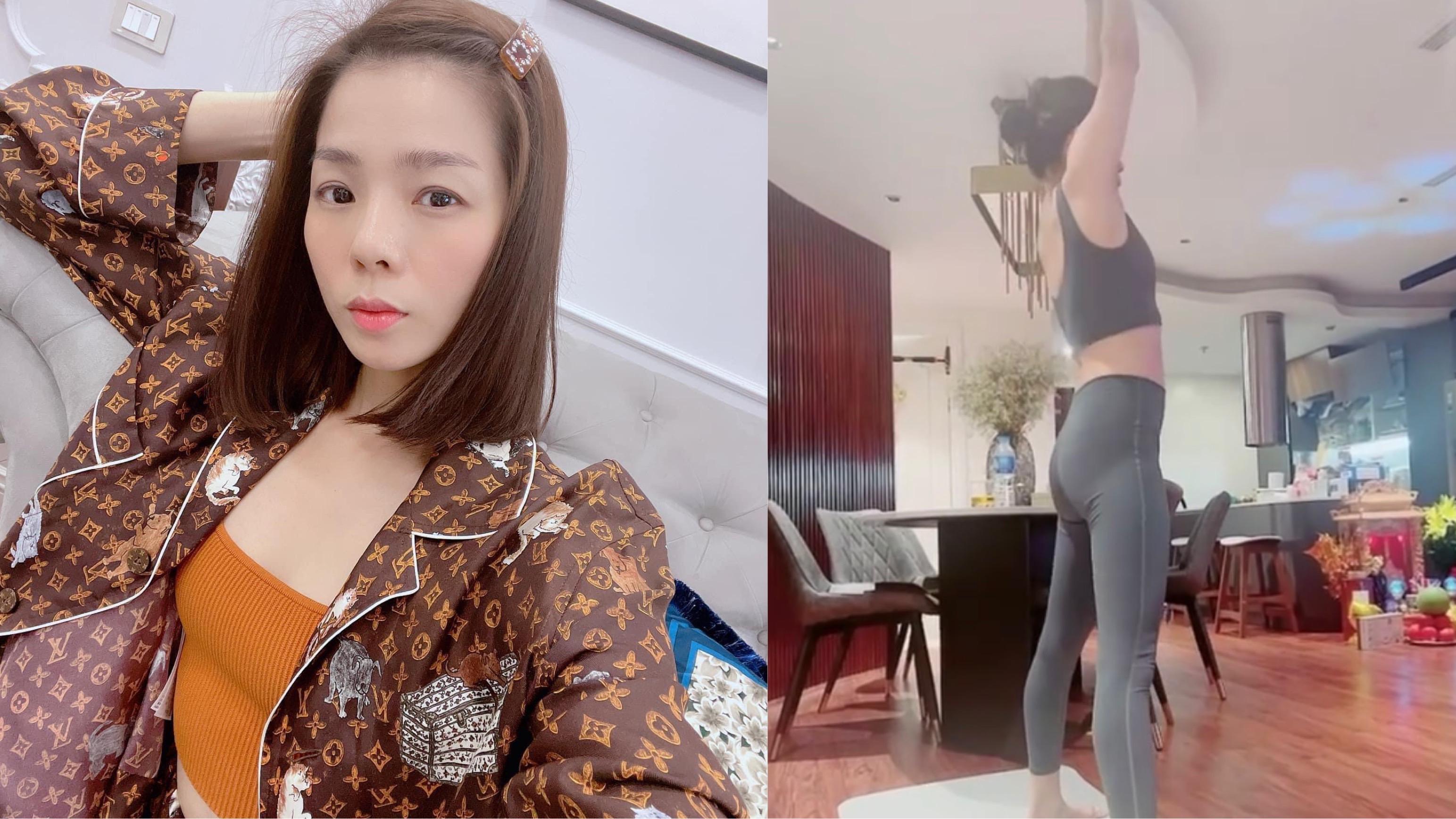 Lệ Quyên chăm chỉ "độ body" mỗi ngày nhưng kết quả thì thế nào?