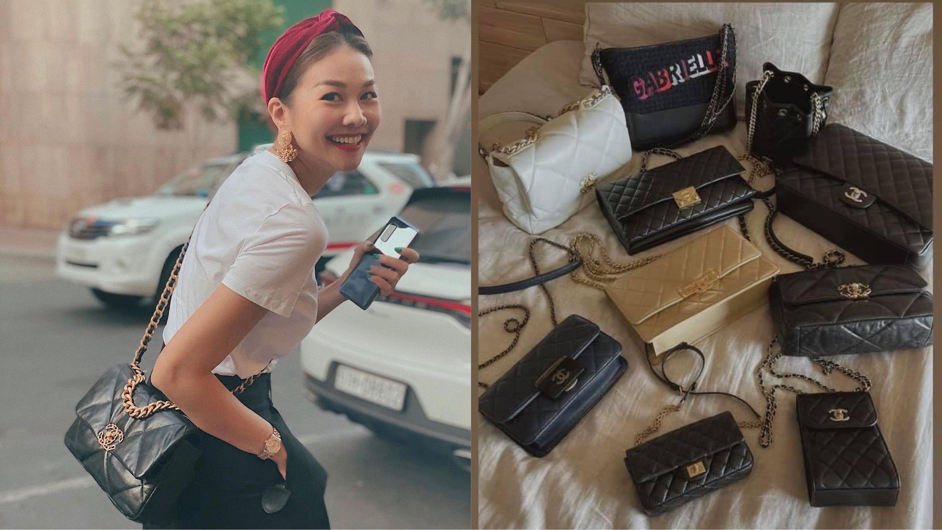 Chanel vừa tuyên bố tăng giá, Thanh Hằng đã vội khoe ngay BST túi xách "sặc mùi tiền"