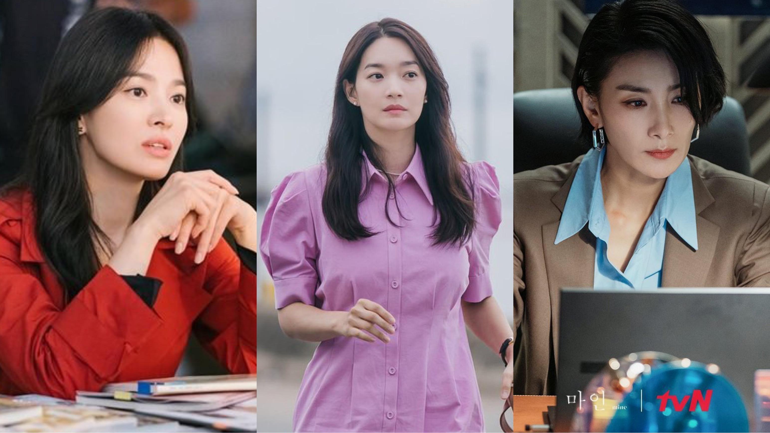 "Đọ" style dàn nữ chính phim Hàn hot nhất năm: Song Hye Kyo "lên đồ" đơn giản có lấn át Shin Min Ah?