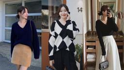 4 gợi ý mix&match với áo len tối màu giúp bạn trông thon gọn lại "hack" tuổi cực đỉnh cao