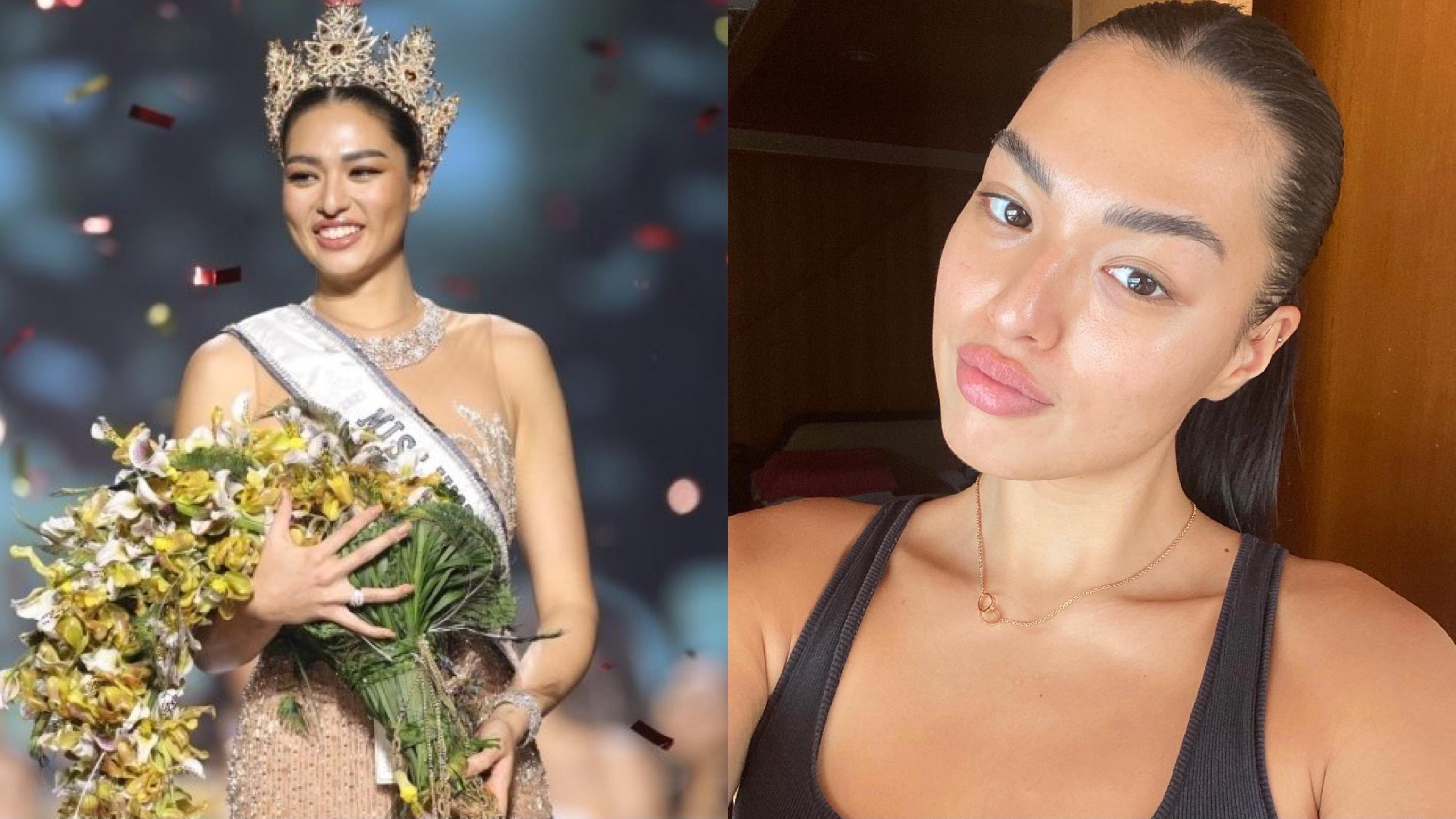 Từng ám ảnh vì mụn, Miss Universe Thái Lan tiết lộ "vật bất ly thân" giúp cô lấy lại làn da mịn màng