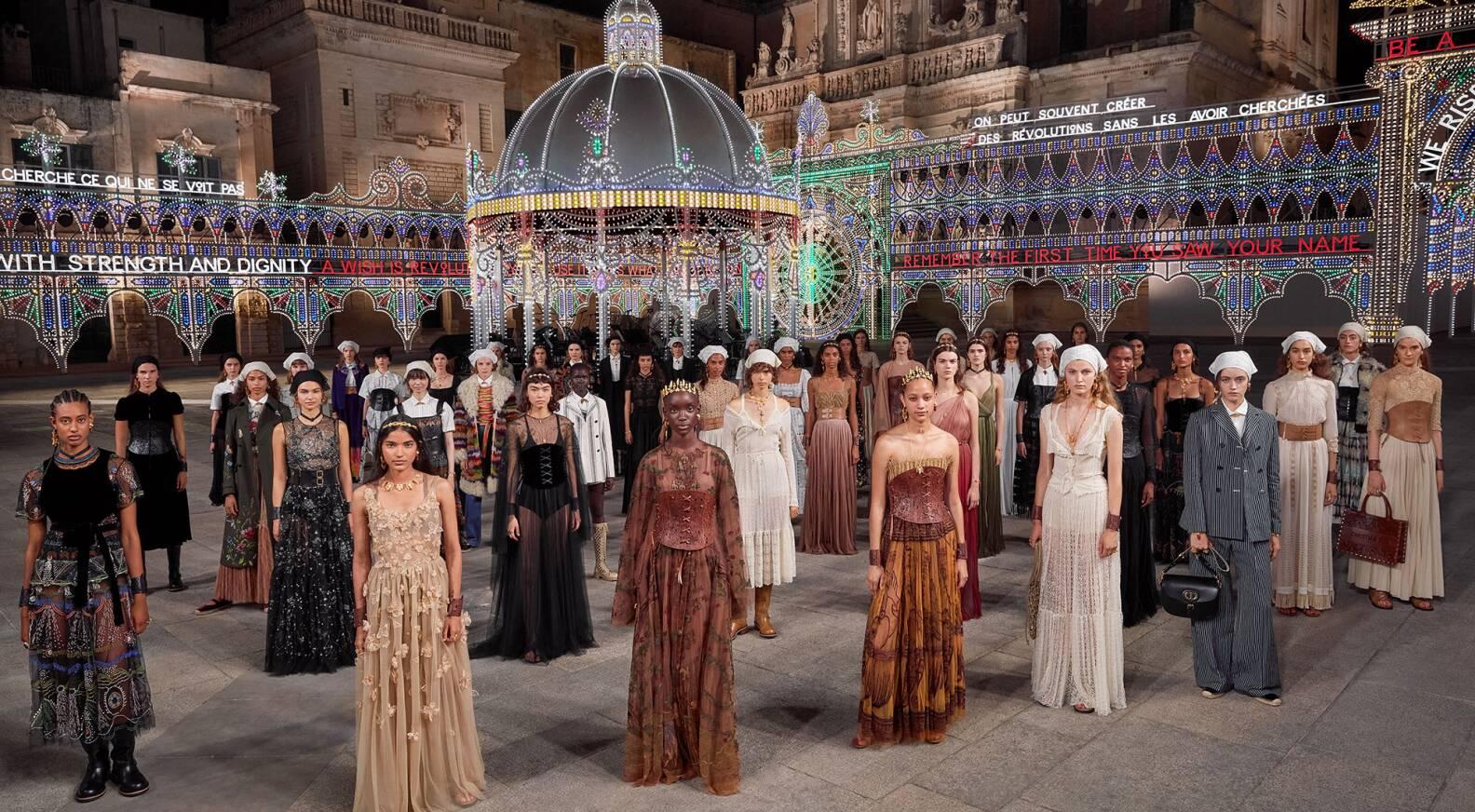 Hơi thở đồng quê Puglia trong BST Dior Cruise 2021