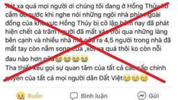 Đăng tin sai sự thật về tình hình mưa lũ bị xử phạt 5 triệu đồng
