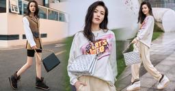 Sau Lưu Diệc Phi, Địch Lệ Nhiệt Ba chính thức là đại sứ thương hiệu Louis Vuiton