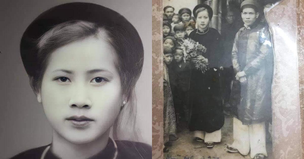 Sắc đẹp mê đắm thời thanh xuân của "gái Tràng An" 101 tuổi