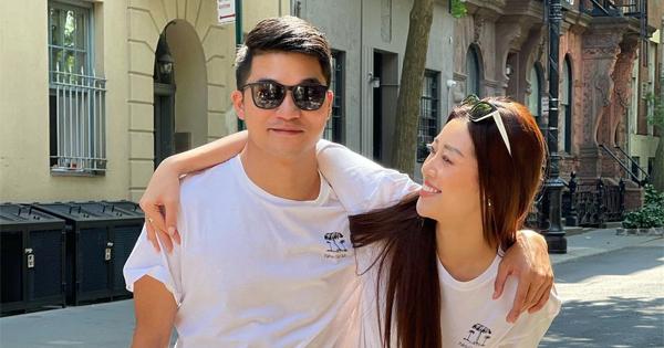 Khánh Vân mặc đồ đôi, tình tứ bên CEO Bảo Hoàng, fan nghi "trên tình bạn"