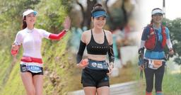 Nhìn lại những hình ảnh đẹp của Hoa hậu Thu Thuỷ trên đường chạy