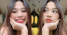 Ơn trời, Đỗ Thị Hà biết cách kẻ eyeliner rồi!