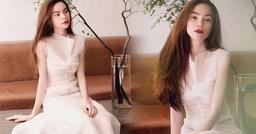 Bà mẹ 3 con Hồ Ngọc Hà tung ảnh khoe vẻ đẹp tựa nàng thơ hậu sinh nở