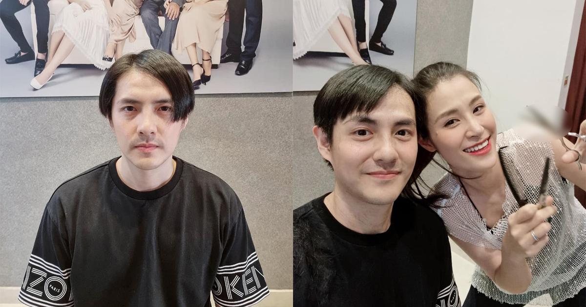 Ông Cao Thắng trước và sau khi "bị" Đông Nhi cắt tóc